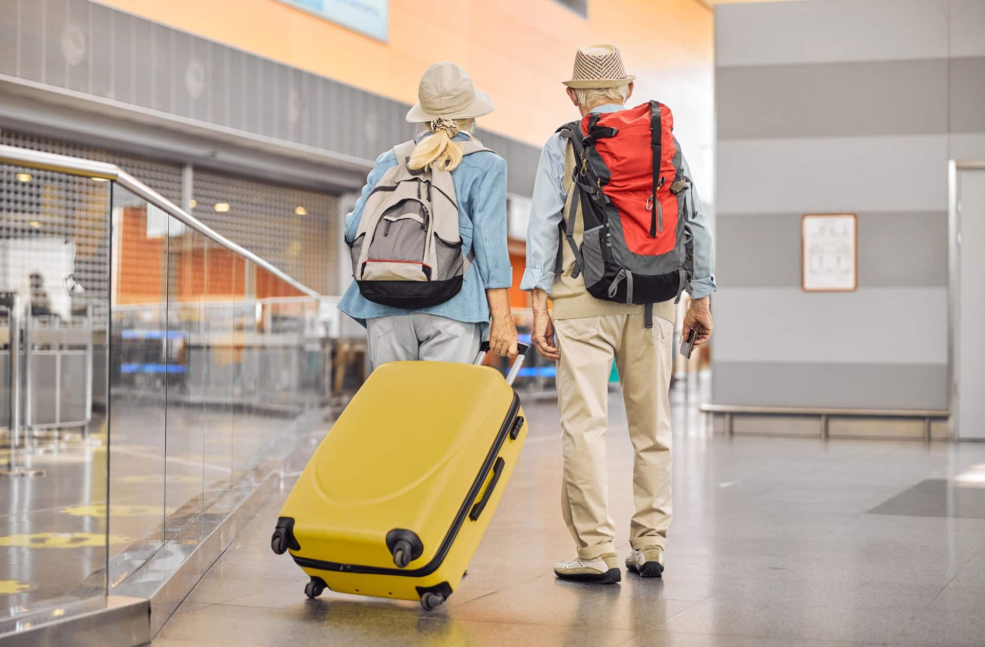 Couple Traveling Home